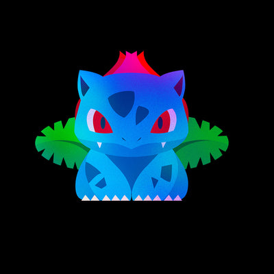 Ivysaur Pokemon Go T-shirt for Kids Boys Girls Brand New - Kuzi Tees