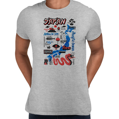 Travel Japan Attraction Typography Unisex T-shirt - Kuzi Tees