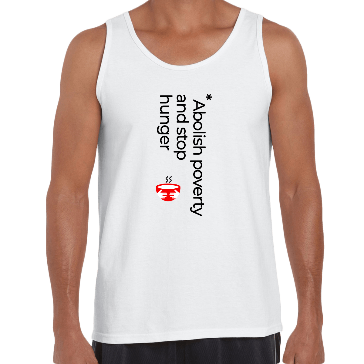 Abolish poverty and stop hunger-Environmental Activist T-Shirts - Kuzi Tees