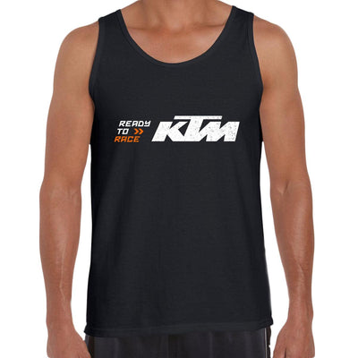 Bike Ready To Race T-Shirt Biker Motorcycle Rider Inspired Racing Bike Cycle Unisex Tank Top - Kuzi Tees