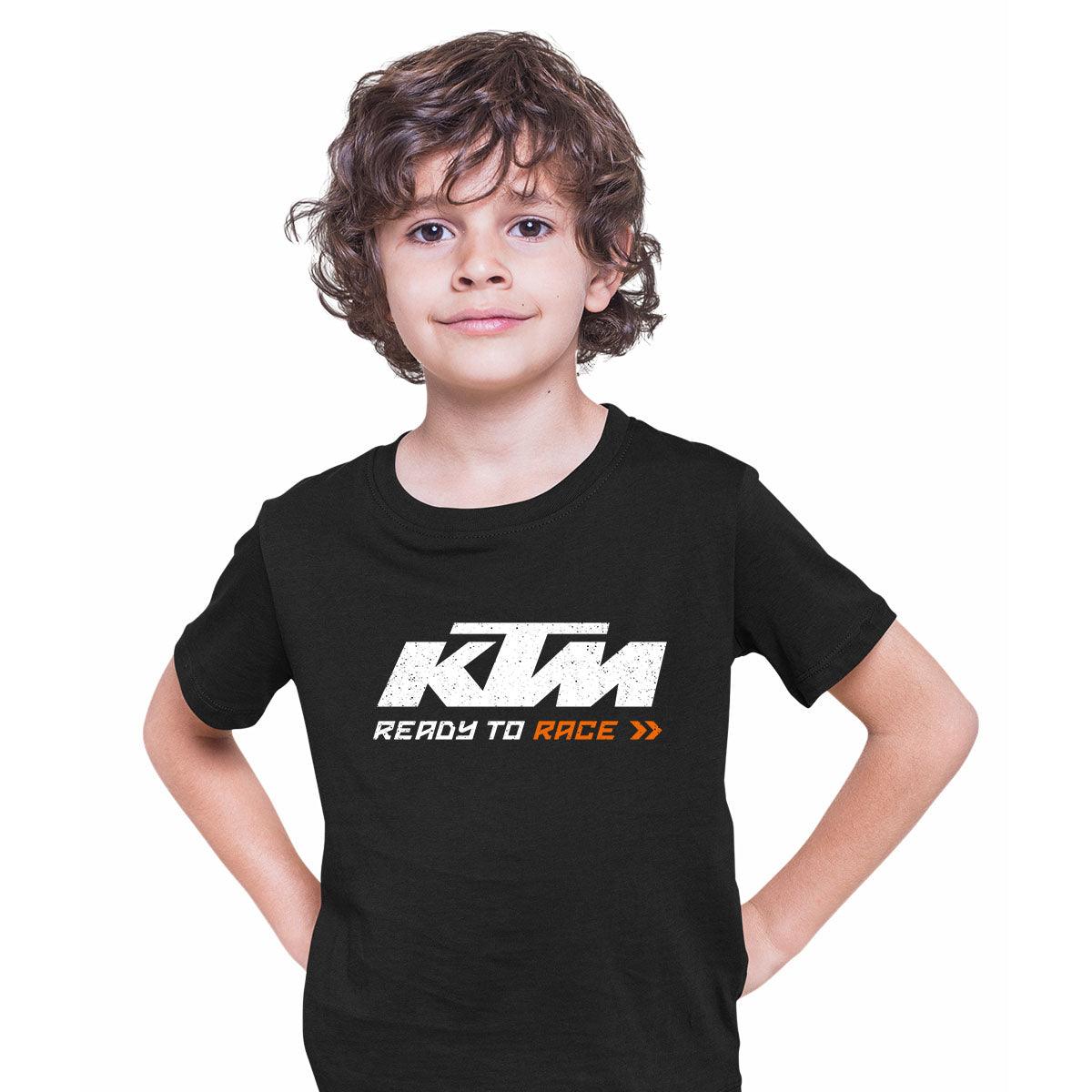 Bike T-SHIRT Ready to Race Inspired motorcycles ALL SIZES M79 Kids T-Shirt - Kuzi Tees