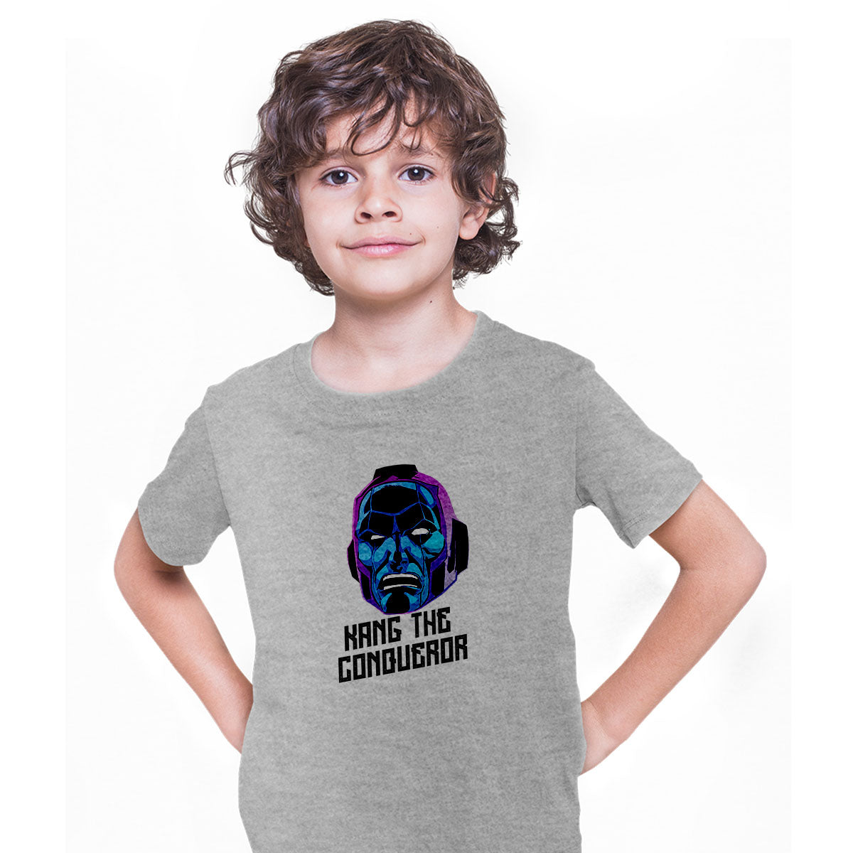 Kang The Conqueror Ant-Man TVA Loki Marvel Comic Hero Funny T-shirt for Kids - Kuzi Tees