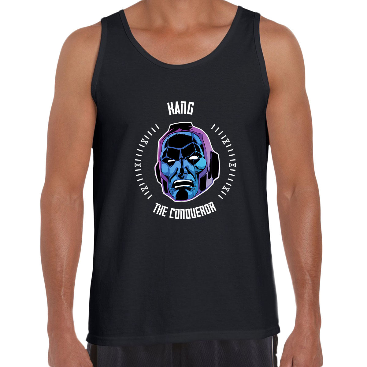 Kang The Conqueror TVA Loki Marvel Super Villain Adults Funny Unisex Tank Top - Kuzi Tees