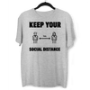 Corona 19 Keep Your 1m Social Distance Stay Home T-Shirt - Kuzi Tees