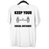 Corona 19 Keep Your 1m Social Distance Stay Home T-Shirt - Kuzi Tees