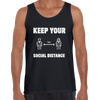 Corona 19 Keep Your 1m Social Distance Stay Home T-Shirt - Kuzi Tees