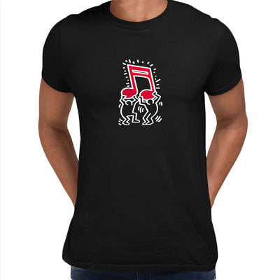 Music Talking keith haring Heads Abstract Pop Art Unisex T-Shirt - Kuzi Tees