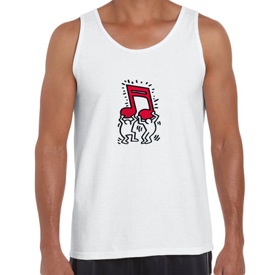 Music Talking Heads Abstract Pop Art Unisex Tank Top - Kuzi Tees