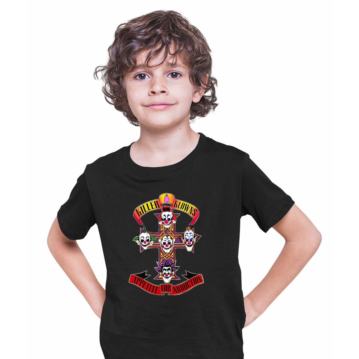 Killer Klowns from outer space Kids T-shirt Nostalgia 1988 Retro Unisex Movie - Kuzi Tees