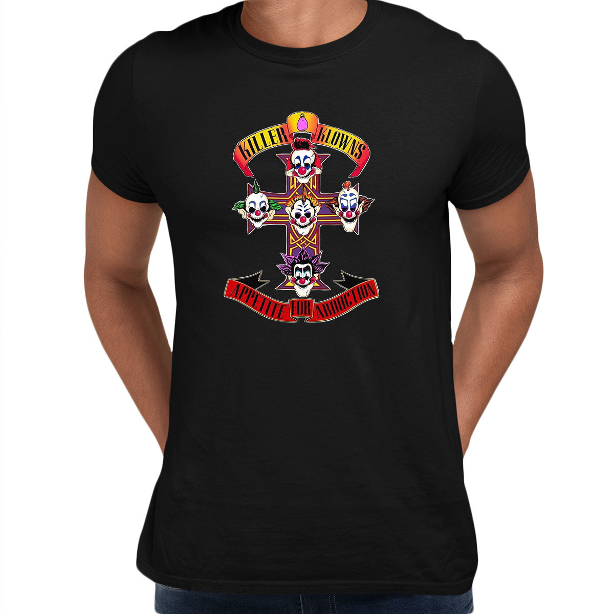 Killer Klowns from outer space T-shirt Nostalgia 1988 Retro Unisex Movie - Kuzi Tees