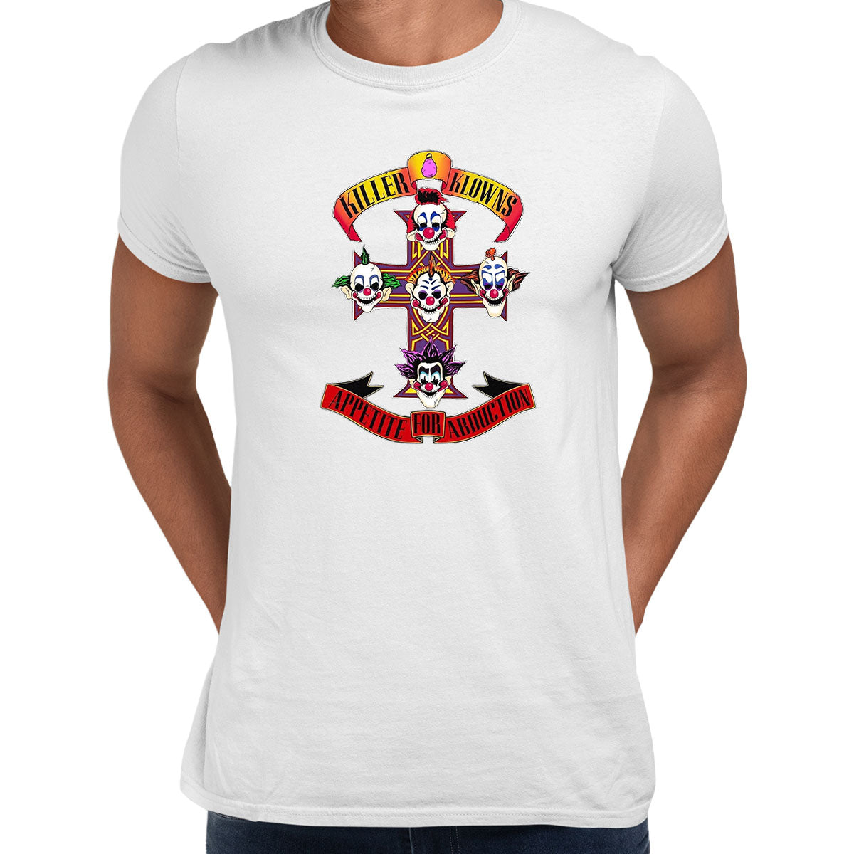 Killer Klowns from outer space T-shirt Nostalgia 1988 Retro Unisex Movie - Kuzi Tees