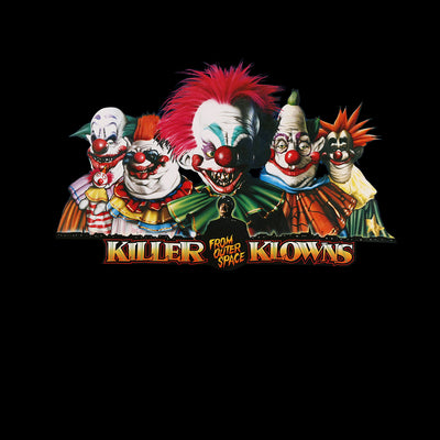 Killer Klowns Poster T-shirt Nostalgia 1988 Retro Unisex Movie - Kuzi Tees