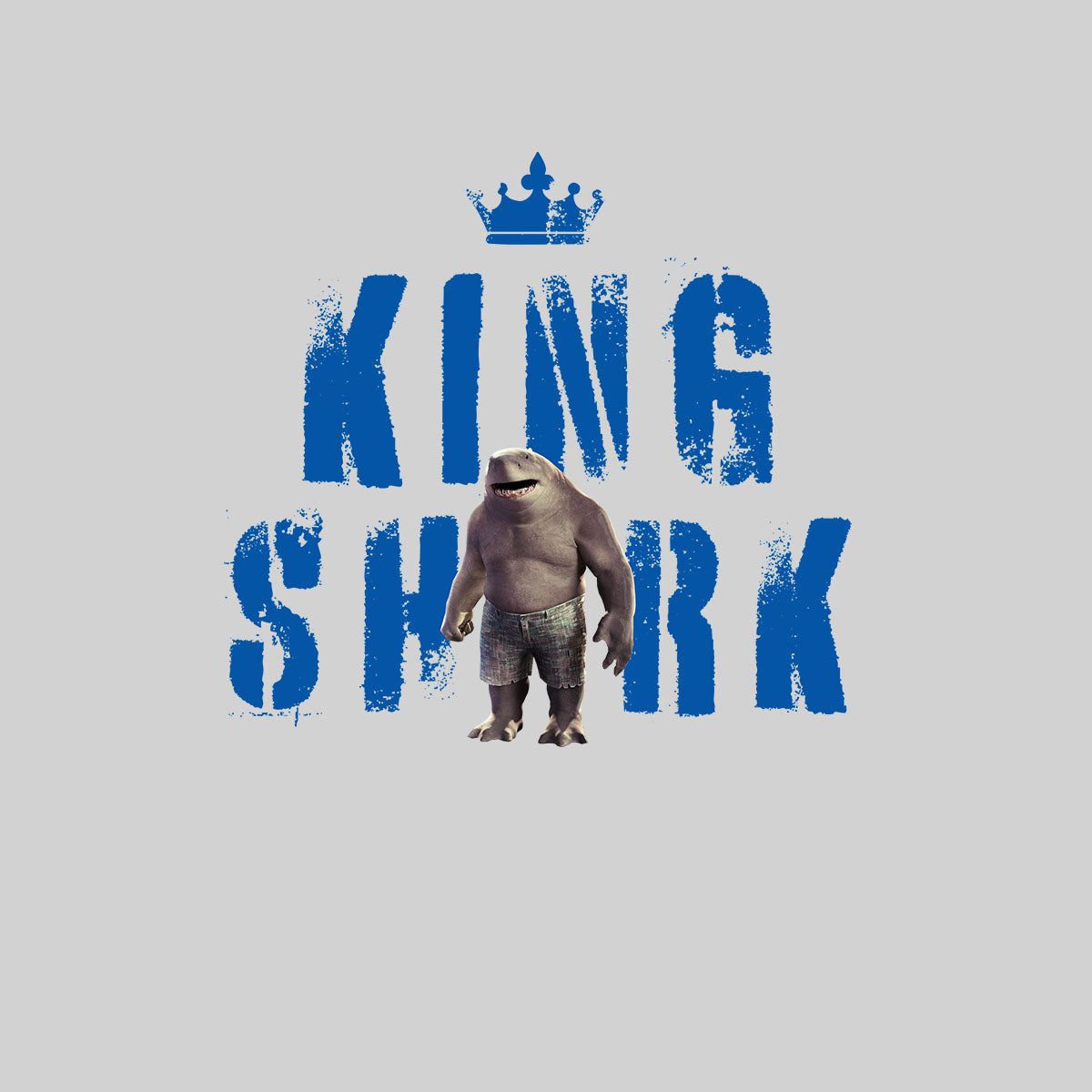 King Shark DC Funny Suicide Squad Typography Movie Unisex T-Shirt - Kuzi Tees