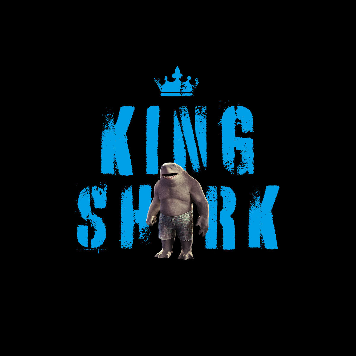 King Shark DC Funny Suicide Squad Typography Movie Unisex T-Shirt - Kuzi Tees