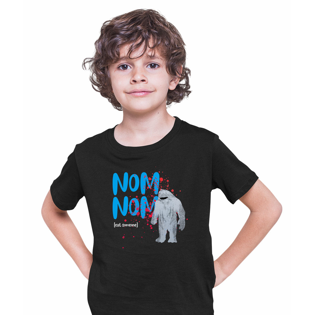 King Shark - Num-Num Eat Someone Funny Suicide Squad Movie T-shirt for Kids - Kuzi Tees