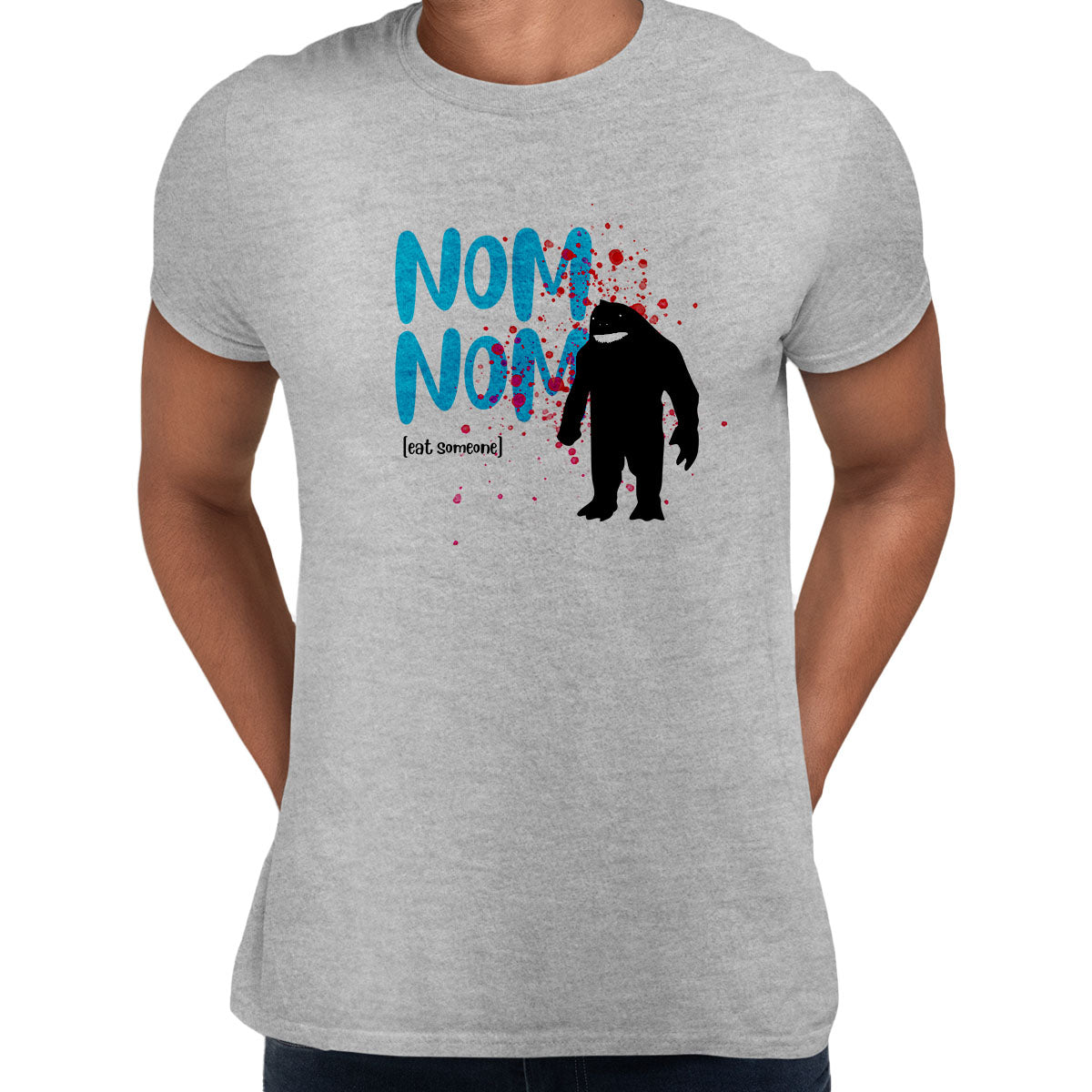 King Shark - Num-Num Eat Someone Funny Suicide Squad Movie Unisex T-Shirt - Kuzi Tees