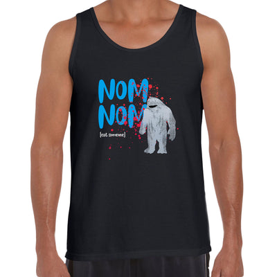 King Shark - Num-Num Eat Someone Funny Suicide Squad Movie Unisex Tank Top - Kuzi Tees