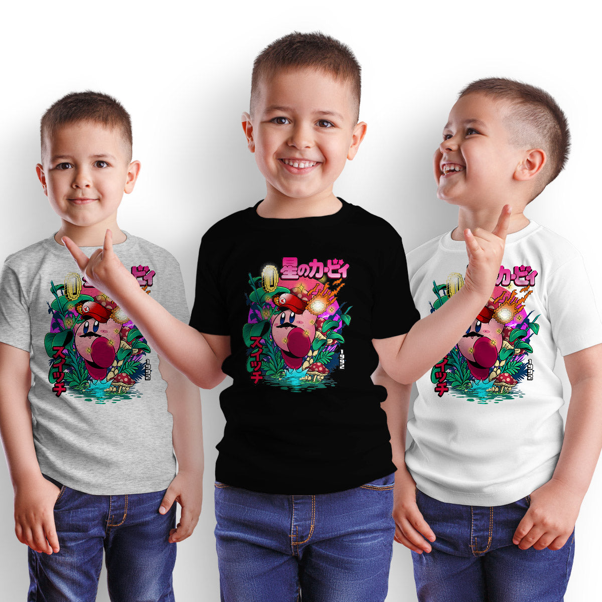 Kirby's Dream Land Kids T-shirt