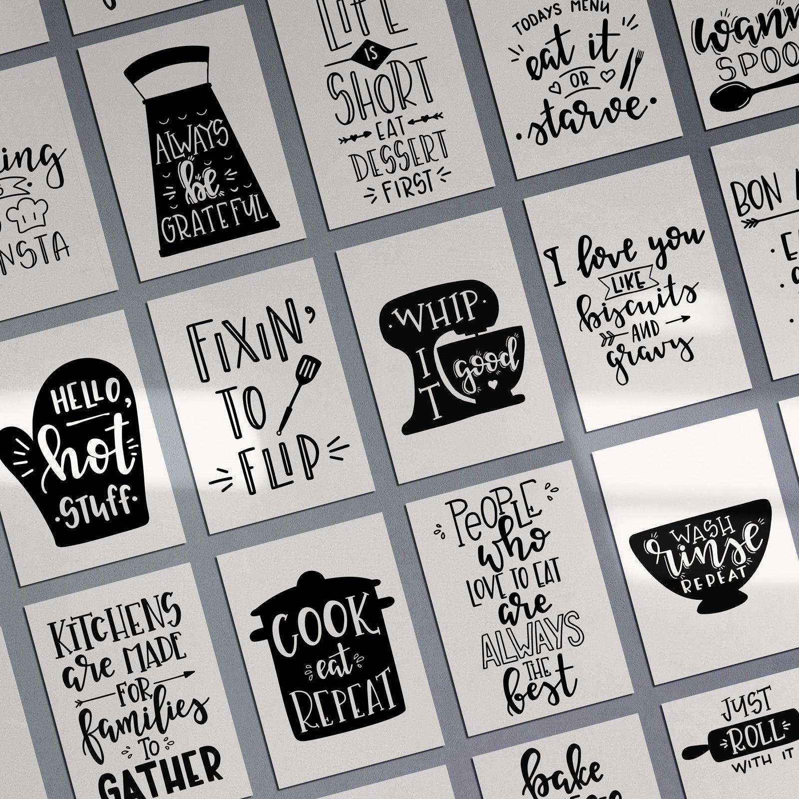 Baking Is So Gansta A4 A3+A2 Posters Wall Art Home - Kuzi Tees