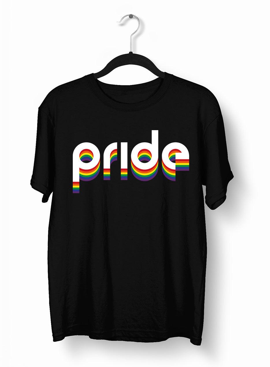 Gay Pride LGBT Rainbow Lesbian Festival Slogan Straight Bi Community T-Shirt - Kuzi Tees
