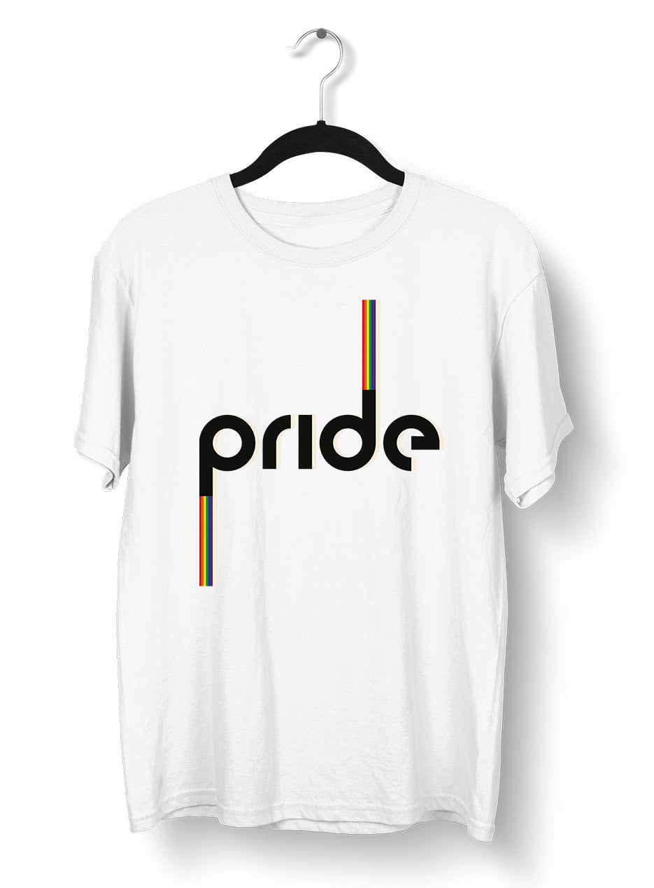LGBT Parade Rainbow Gay Lesbian Slogan Pride Festival Straight T-Shirt - Kuzi Tees