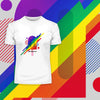 LGBT Equality Rainbow Lesbian Festival Straight Bi Love Community T-Shirt - Kuzi Tees