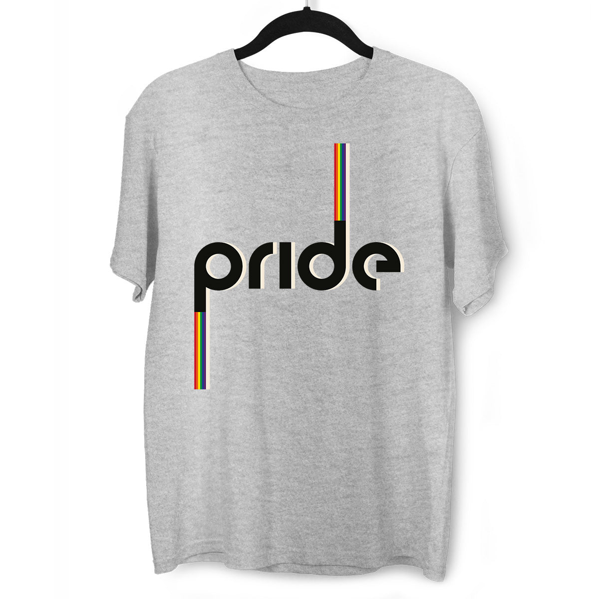 LGBT Parade Rainbow Gay Lesbian Slogan Pride Festival Straight T-Shirt - Kuzi Tees