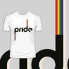 LGBT Parade Rainbow Gay Lesbian Slogan Pride Festival Straight T-Shirt - Kuzi Tees