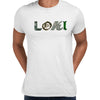 Loki God of Mischief Tom Hiddleston T-Shirt Kids Adults Women Unisex Typography - Kuzi Tees