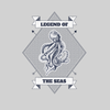 Legend of the seas Octopus Ocean Creature Short sleeve Unisex T-shirt - Kuzi Tees