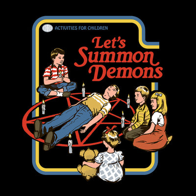 Let's Summon Demons Adults t-shirt Activities for children T-Shirt Unisex Tee - Kuzi Tees