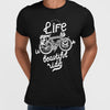 Life is a beautiful ride Special T-shirt And Tank Top design for Bicycle minds - Kuzi Tees
