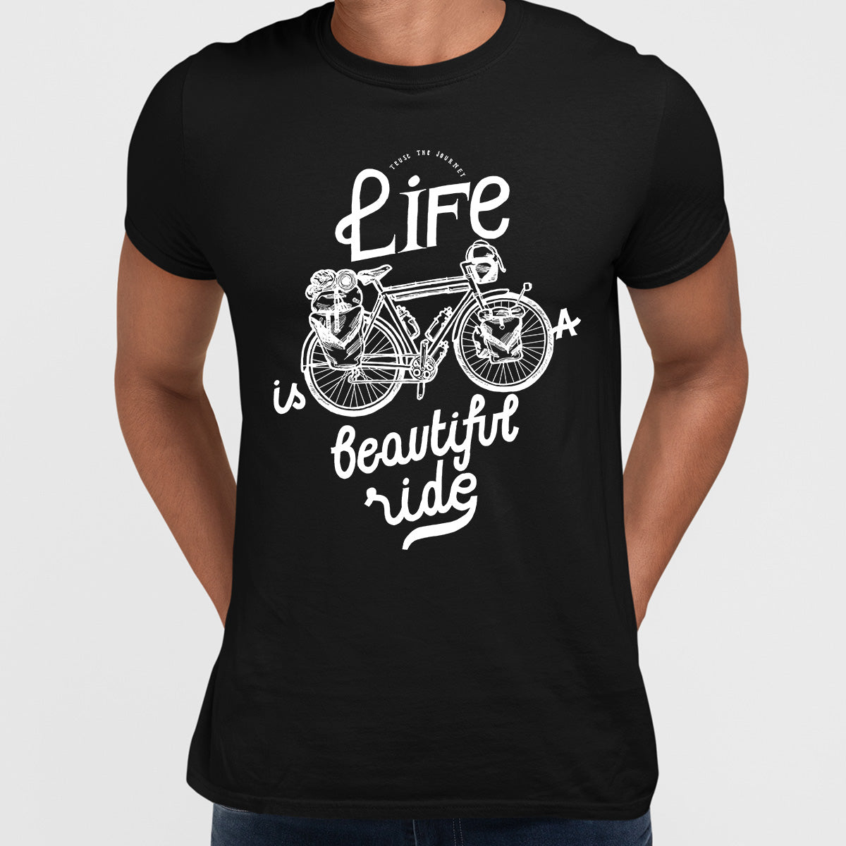 Life is a beautiful ride Special T-shirt And Tank Top design for Bicycle minds - Kuzi Tees