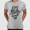 Life is a beautiful ride Special T-shirt And Tank Top design for Bicycle minds - Kuzi Tees