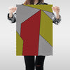A2 Wall Art Abstract Poster Line Letter Canvas Digital Unique Art Modern Decors - Kuzi Tees