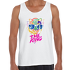 Lion Tiger The King Amazing summer Unisex Black Tank Top - Kuzi Tees