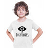 Little Nightmares Cool Creepy Inspired Video Game Typography T-shirt for Kids - Kuzi Tees
