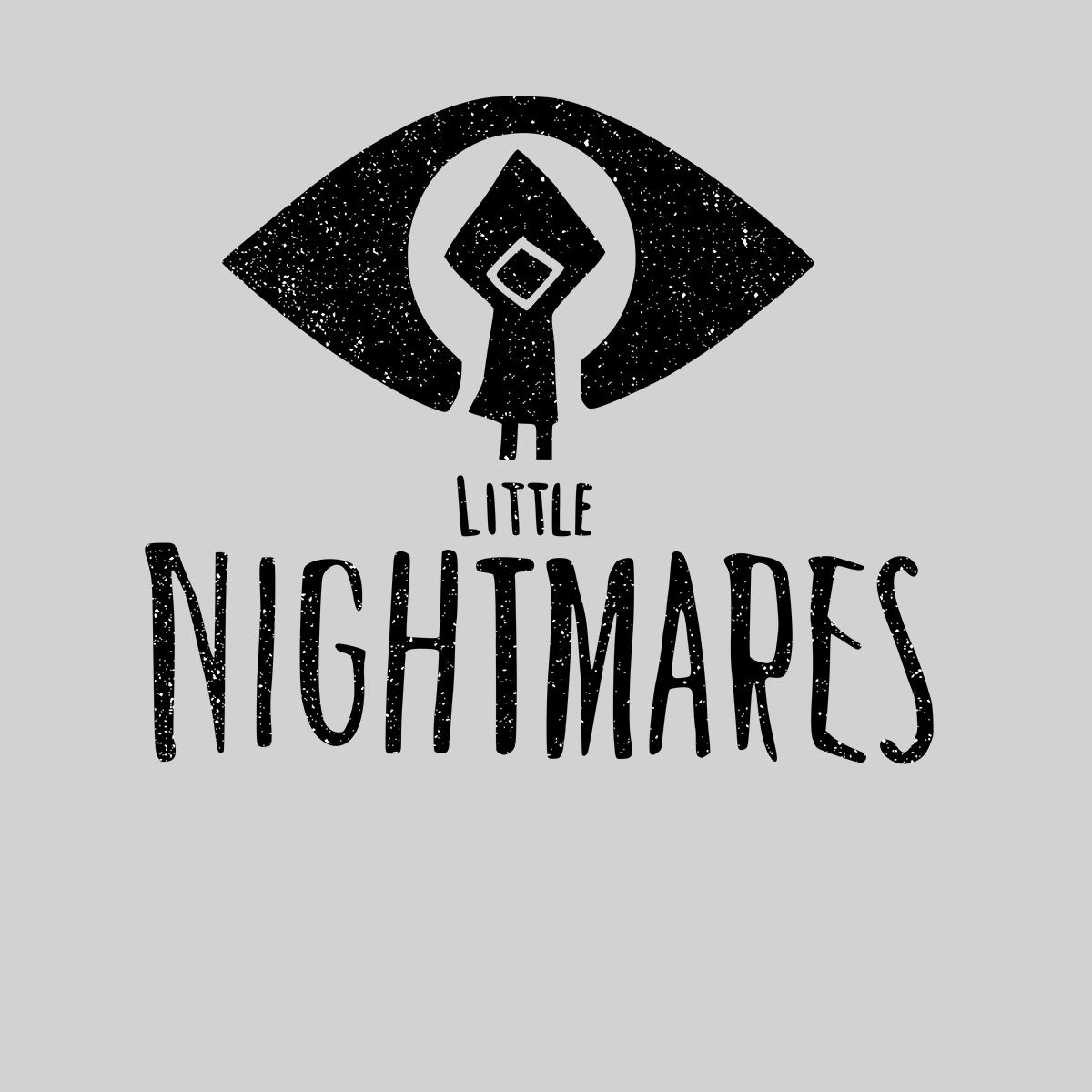 Little Nightmares Cool Creepy Inspired Video Game Typography T-shirt for Kids - Kuzi Tees