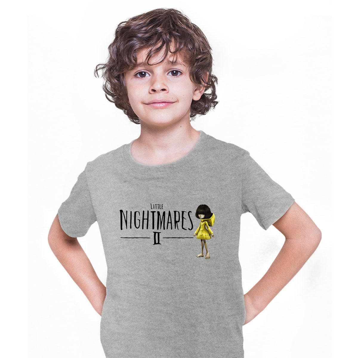 Little Nightmares Six Maw Cool Creepy Inspired Game Typography T-shirt for Kids - Kuzi Tees