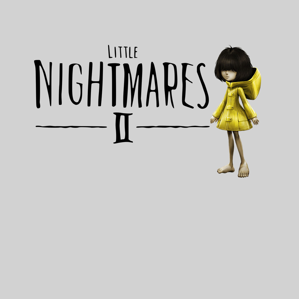 Little Nightmares Six Maw Cool Creepy Inspired Game Typography T-shirt for Kids - Kuzi Tees