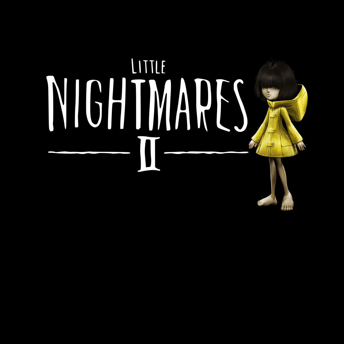 Little Nightmares Six Maw Cool Creepy Inspired Game Typography T-shirt for Kids - Kuzi Tees