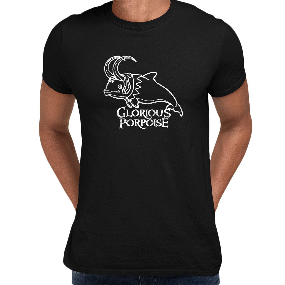 Dolphin Loki Marvel Superhero Comic Glorious Porpoise T-Shirt Kids Adults Tee - Kuzi Tees