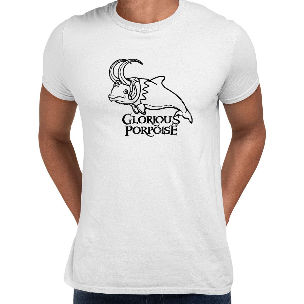Dolphin Loki Marvel Superhero Comic Glorious Porpoise T-Shirt Kids Adults Tee - Kuzi Tees