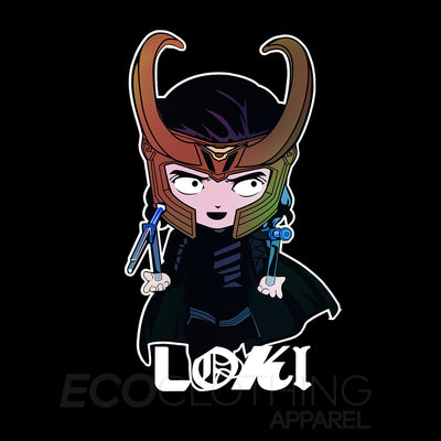 Loki Figurative Superhero Comic Star Tom Hiddleston T-shirt for Kids - Kuzi Tees