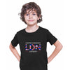 LDN Union Jack Abstract Print Kids T-Shirt London Flag - Kuzi Tees