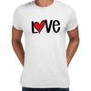Love Sign Four - Valentines Love T-shirt for men Unisex T-Shirt - Kuzi Tees