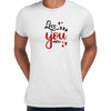 Love you more Valentines Love T-shirt for men Unisex T-Shirt - Kuzi Tees