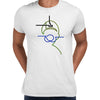 Luggi Super Mario One line drawing Movie White T-shirt