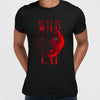 Lynx Live Life on the Wild Side - Halftone Animal Wild Cat T-Shirt - Kuzi Tees