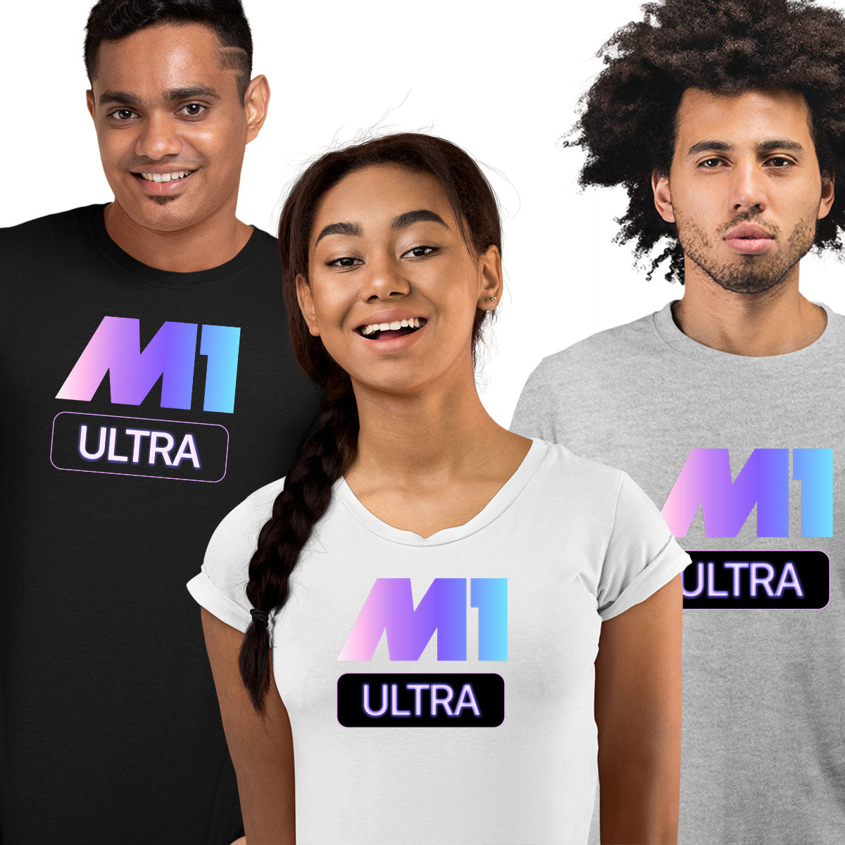 M1 Ultra Mac Studio Chip T-shirt Amazing Unisex Tee for Apple Geeks - Kuzi Tees